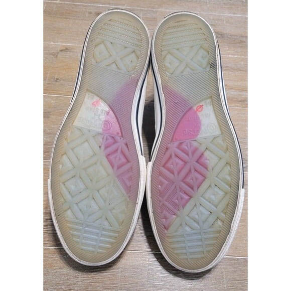 Converse Chuck 70 Embroidered Lips High Love Me Vtg White Men's 8.5 Wmns 10.5 - Picture 6 of 8